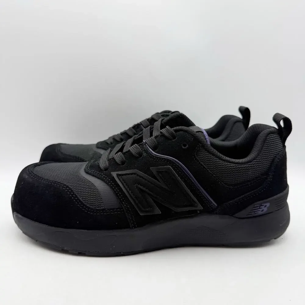 New Balance Womens Elite Lite SD Work Sneakers US 7.5 EU 38.5 Black CT EUC
